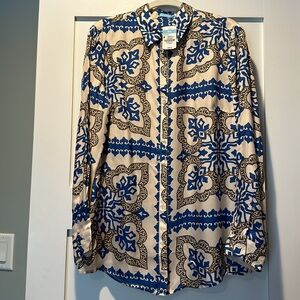 J. McLaughlin Lois Blouse Size M